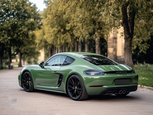 Porsche Weng Green Car Vinyl Wrap review 