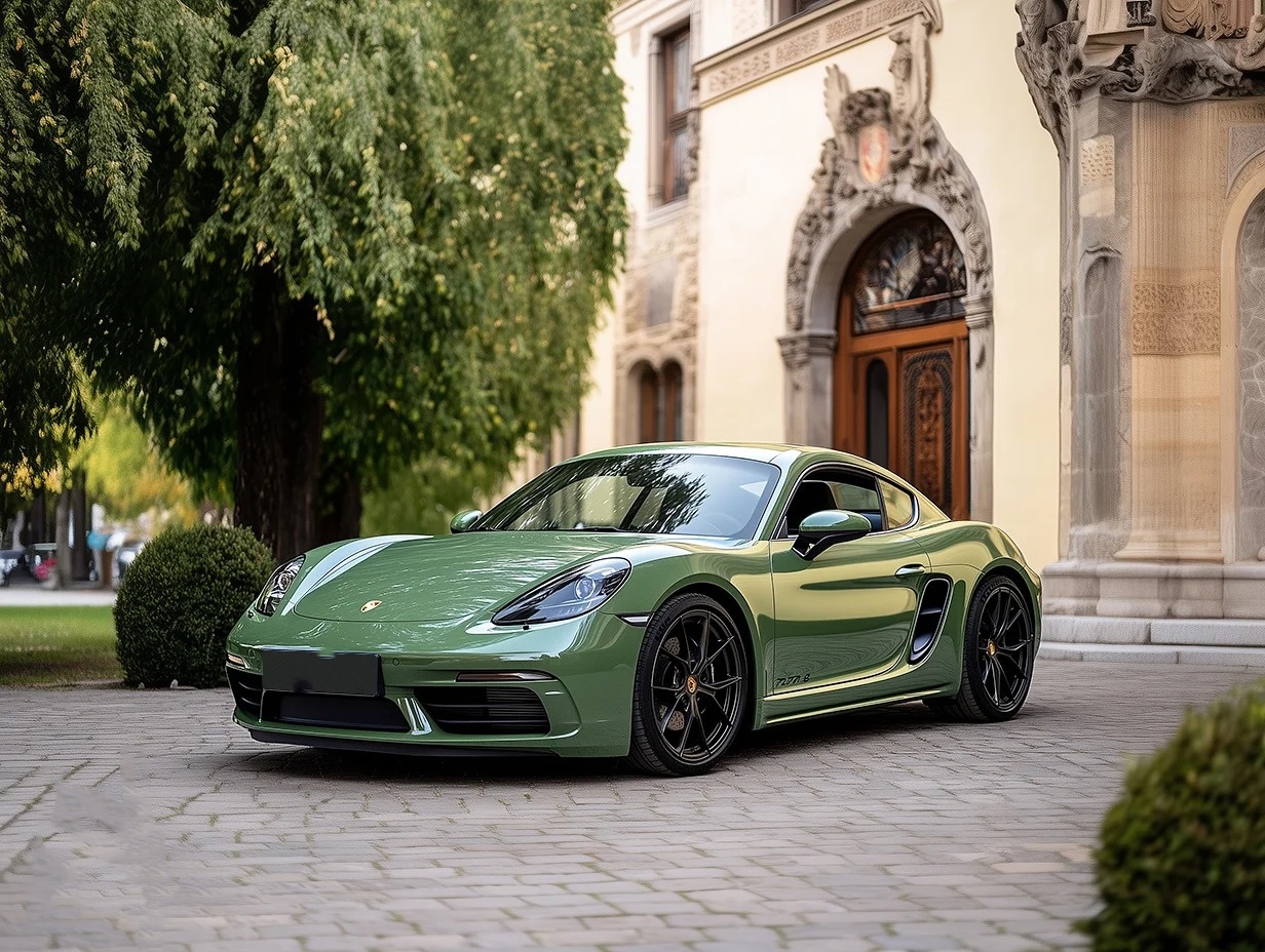 Porsche Weng Green Car Vinyl Wrap review jgjhed 02
