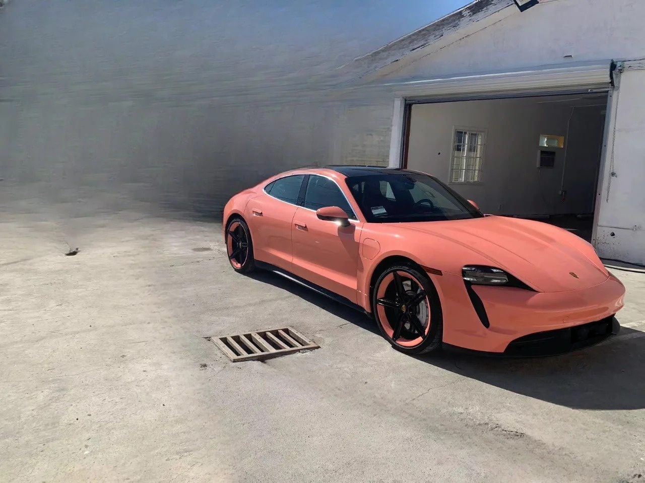 Super Gloss Salmon Pink Car Vinyl Wrap review 0