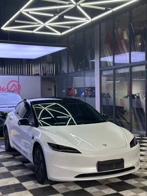 Gloss Crescent White Car Vinyl Wrap review 