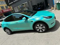 Rainbow Holographic Tiffany Car Vinyl Wrap review 0