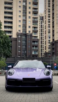 Viola Purple Car Vinyl Wrap review 0
