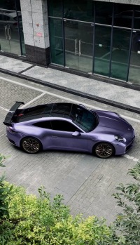 Viola Purple Car Vinyl Wrap review 2