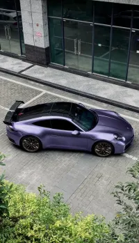 Viola Purple Car Vinyl Wrap review 2