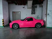 Super Gloss Fluorescent Pink Car Vinyl Wrap review 0