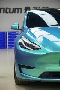 Magic Color Peacock Green Car Vinyl Wrap review 0