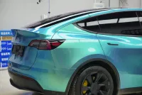 Magic Color Peacock Green Car Vinyl Wrap review 0