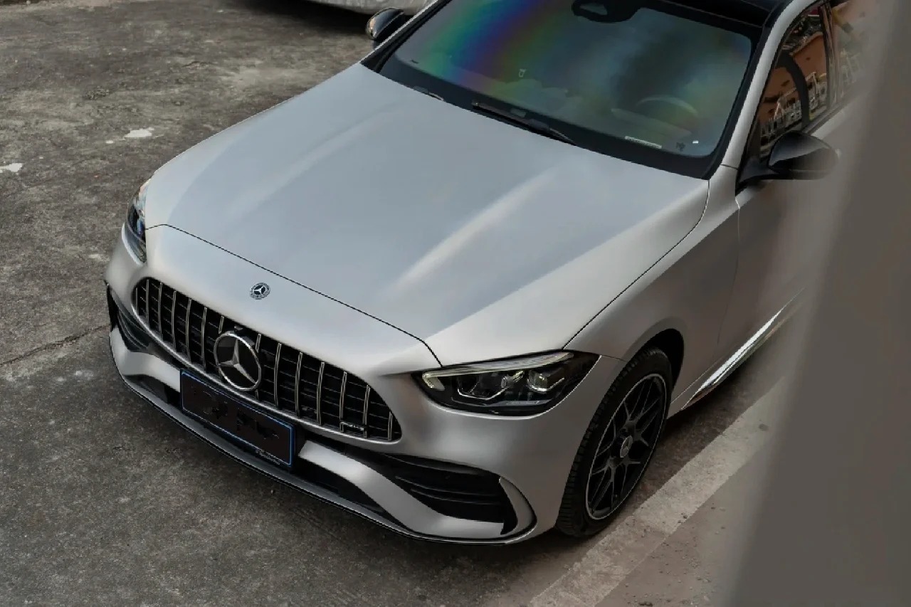 Ultimate Flat Cement Grey Car Vinyl Wrap review dsgtr 01