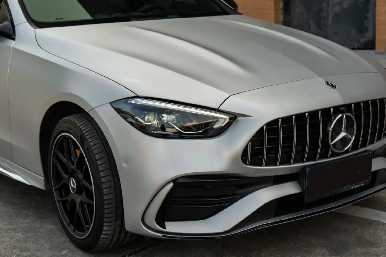 Ultimate Flat Cement Grey Car Vinyl Wrap review gfhyt 01