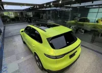 Gloss Liquid Fluorescent Yellow Car Vinyl Wrap review 1