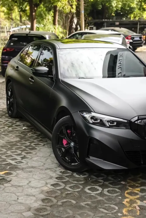 PET Matte Black Car Vinyl Wrap review 
