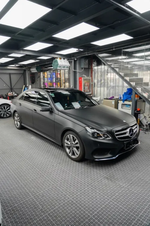 PET Matte Black Car Vinyl Wrap review 