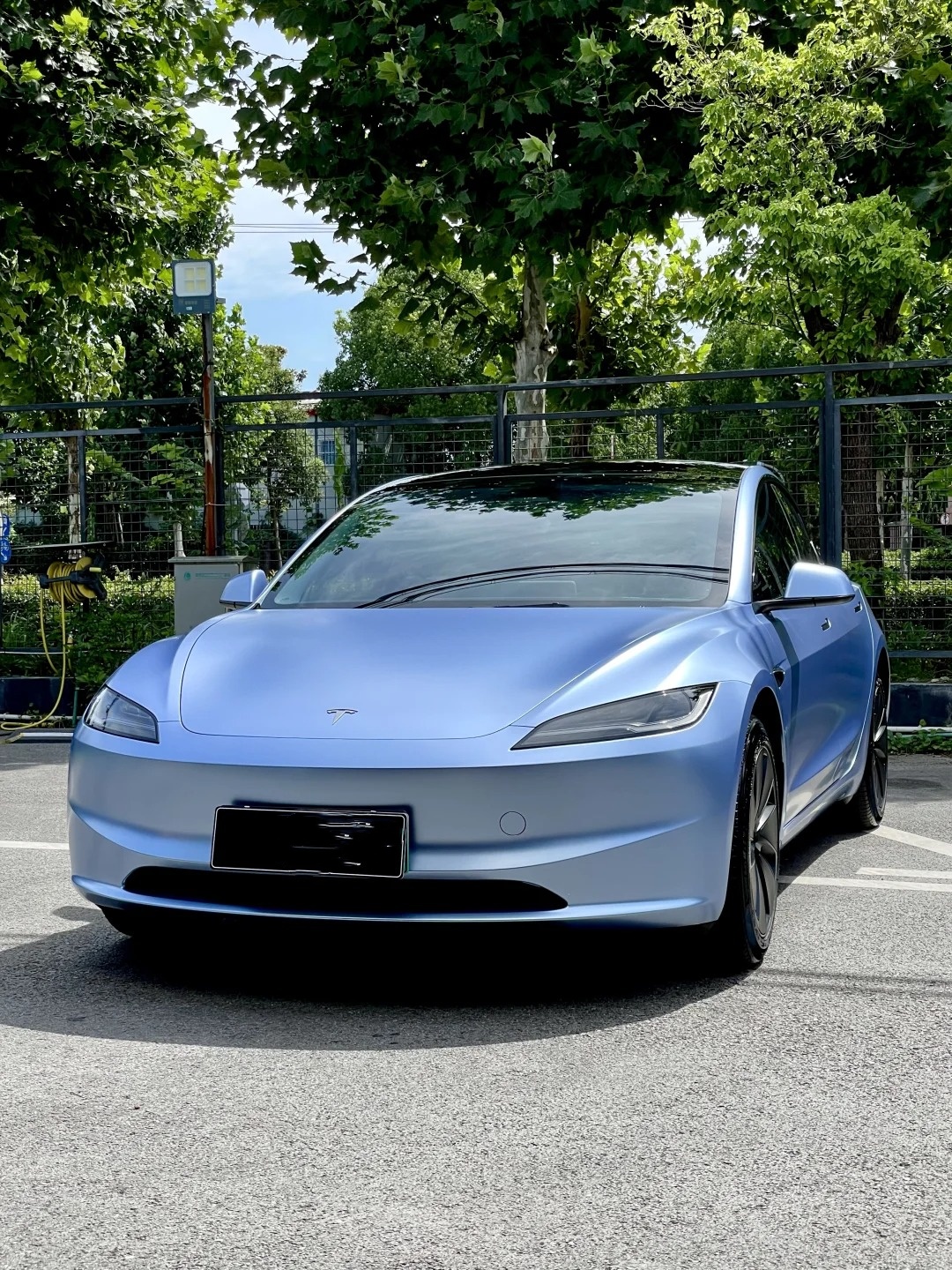 Pure Metal Mist Blue Car Vinyl Wrap review dfshrt 01