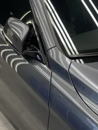 Gloss Metallic Graphite Gray Car Vinyl Wrap review 1