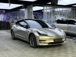 Gloss Chrome Champagne Gold Car Vinyl Wrap review fewgre 02