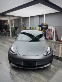 Matte Pearl Metal Grey Car Vinyl Wrap review 1
