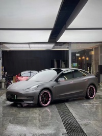 Matte Pearl Metal Grey Car Vinyl Wrap review 0