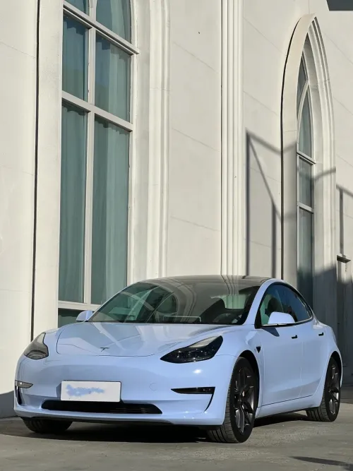 Gloss Dawn Light Blue Car Vinyl Wrap review 