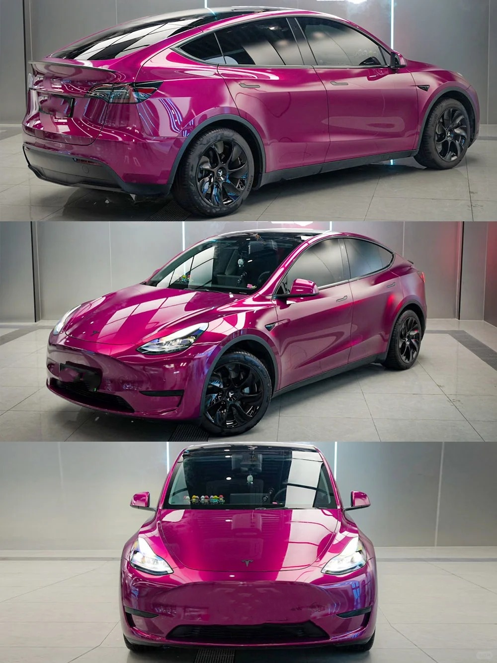 PET Gloss Glaze Pagoda Red Car Vinyl Wrap review sdgr