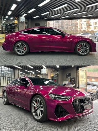 PET Gloss Glaze Pagoda Red Car Vinyl Wrap review 0