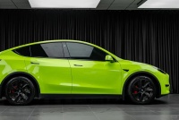 Super Gloss Apple Green Car Vinyl Wrap review 1