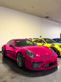  Super Gloss Metallic Rose Red Car Vinyl Wrap review 1