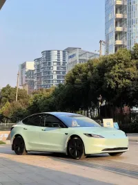 Macaron Moonlight Jade Car Vinyl Wrap review 0