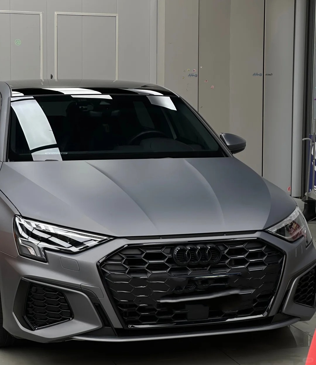 PET Matte Pearl Grey Car Vinyl Wrap review Hsedhby 01