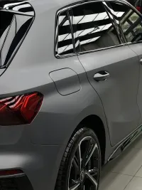 PET Matte Pearl Grey Car Vinyl Wrap review 1
