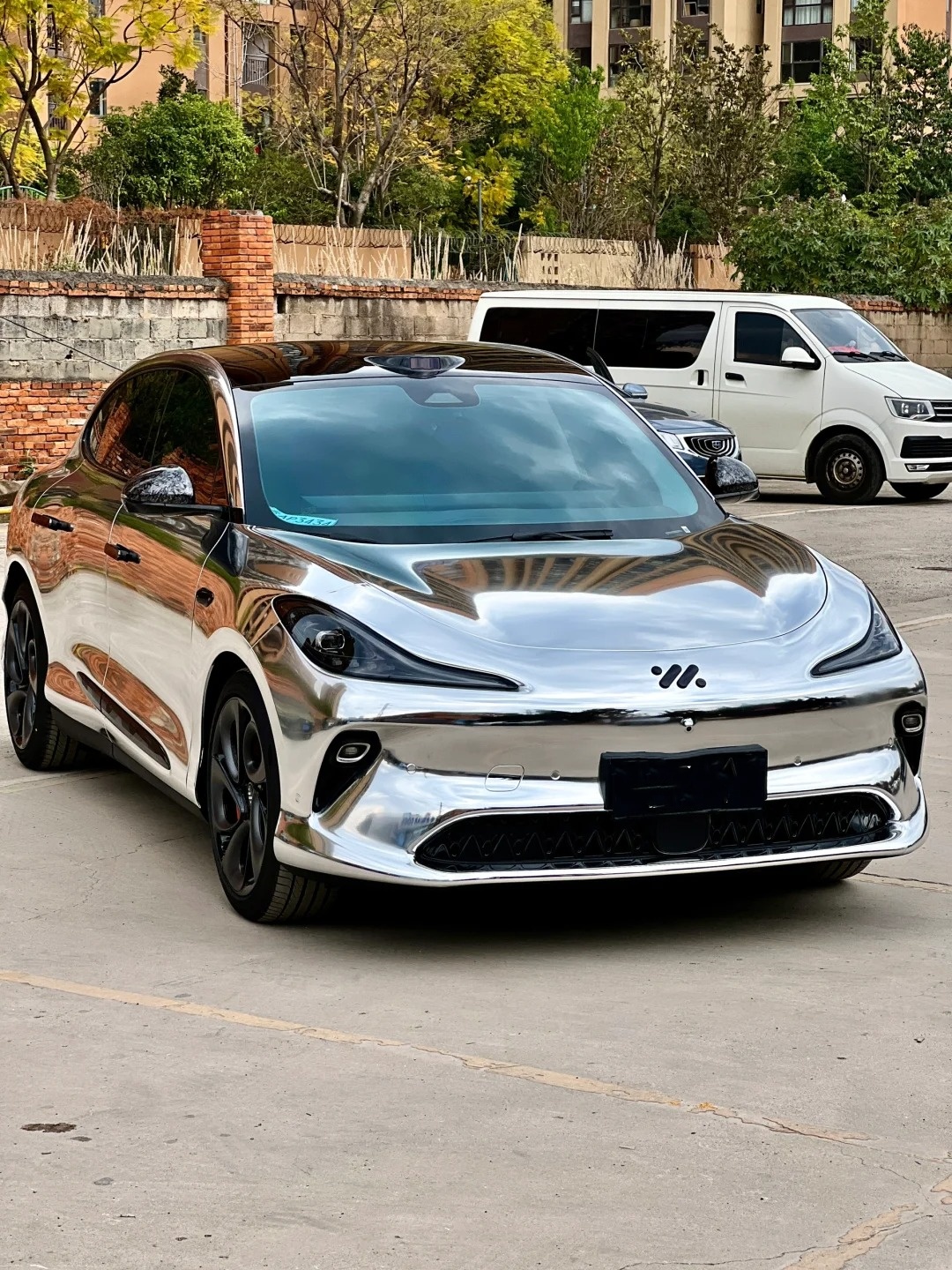 Mirror Chrome Silver Car Vinyl Wrap (Non-Stretchable) review fdab 01