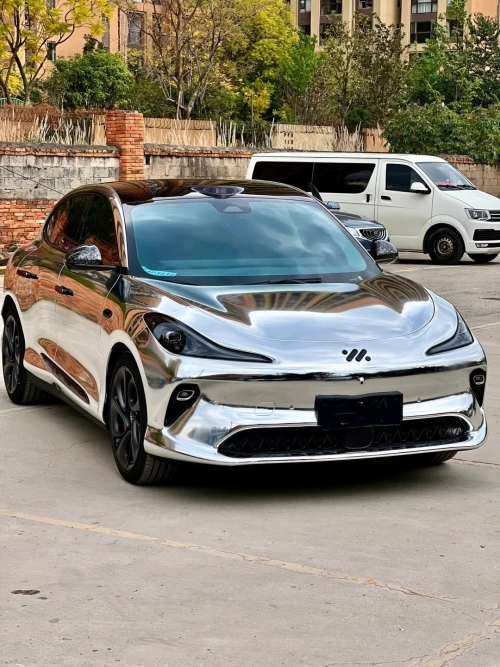 Mirror Chrome Silver Car Vinyl Wrap (Non-Stretchable) review 