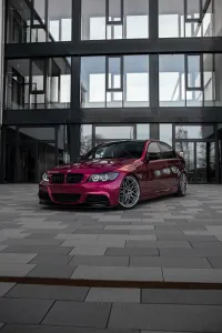 PET Glossy Metallic Rubellite Purple Vinyl Wrap review 0