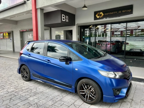 Matte Metallic Blue Car Vinyl Wrap review 