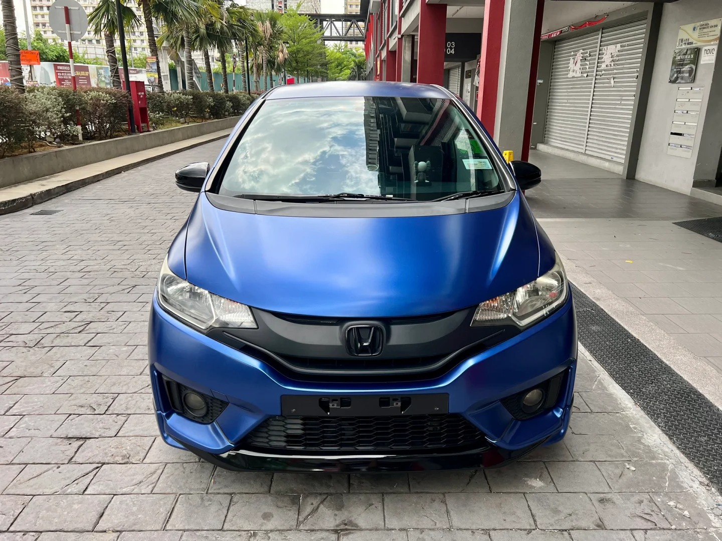 Matte Metallic Blue Car Vinyl Wrap review fdget 02