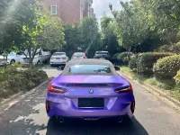 Glossy Laser Light Purple Car Vinyl Wrap review 2