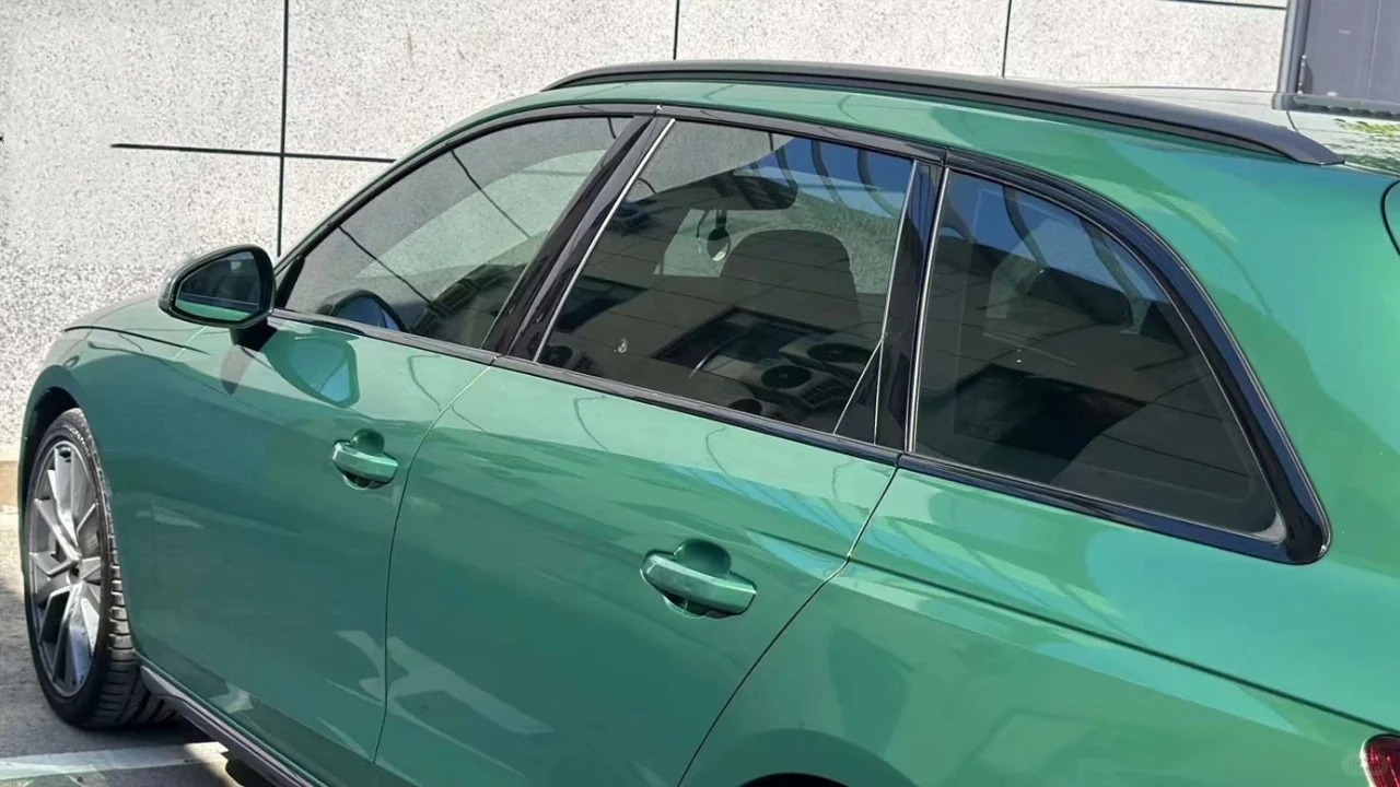 Gloss Metallic Sonoma Green Car Vinyl Wrap review 1