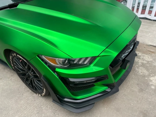Ultra-Matte Flame Green Car Vinyl Wrap review 