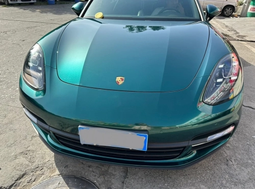 Gloss Royal Green Car Vinyl Wrap review 