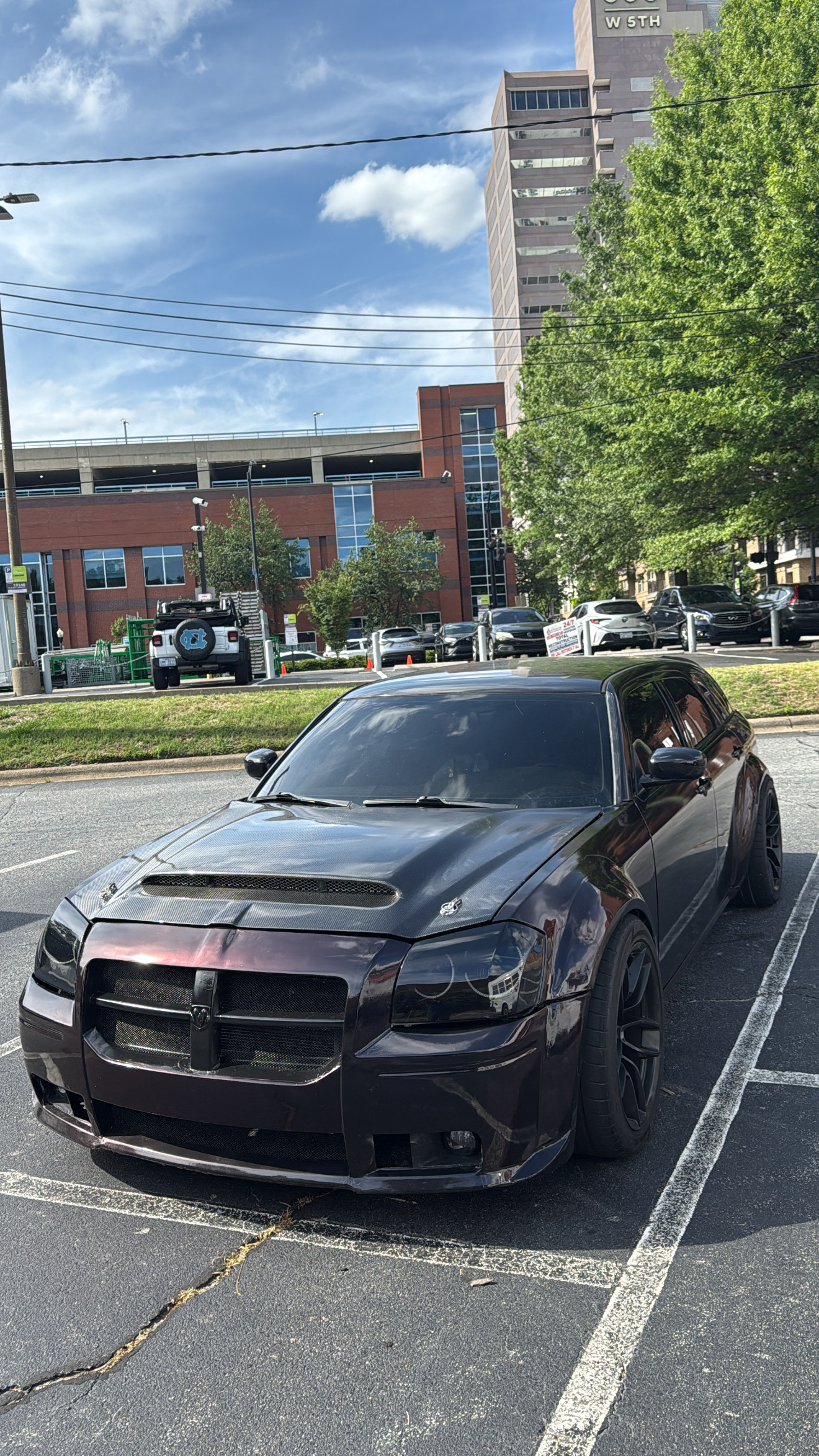 Tesla Glossy PET Diamonds Black Red Car Vinyl Wrap review vicwiththehemis 01