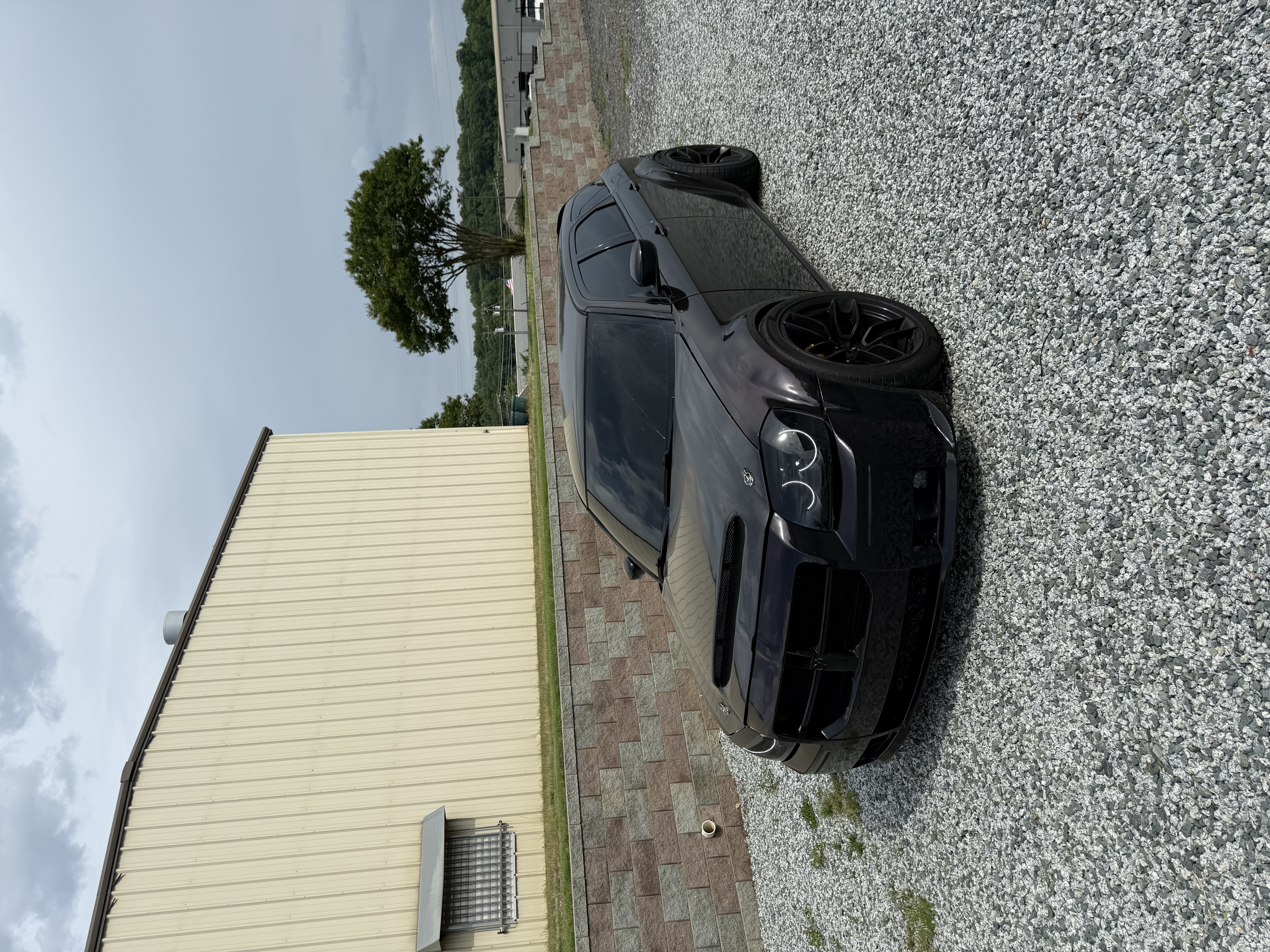 Tesla Glossy PET Diamonds Black Red Car Vinyl Wrap review vicwiththehemis 03