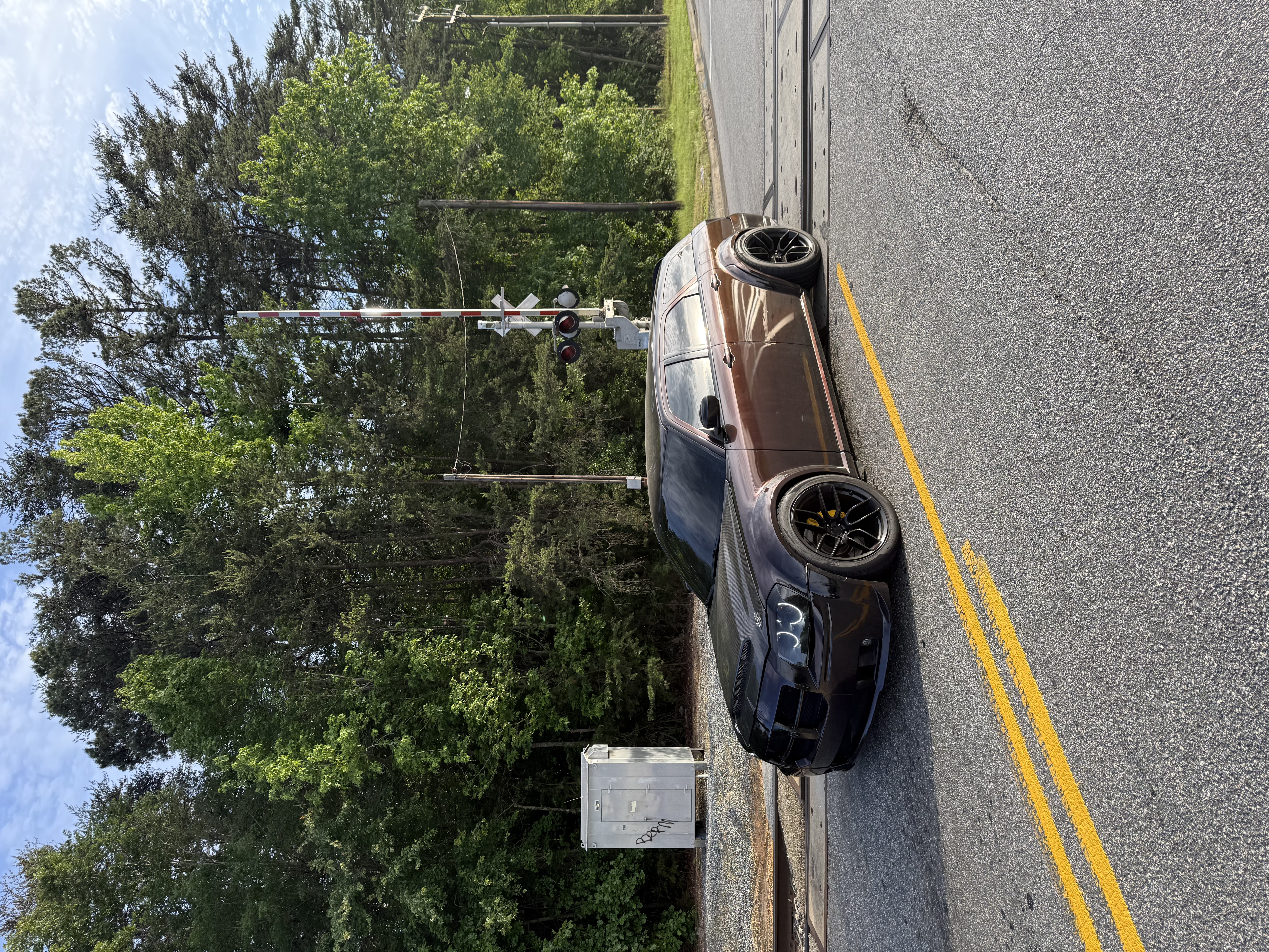 Tesla Glossy PET Diamonds Black Red Car Vinyl Wrap review vicwiththehemis 05