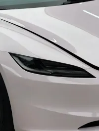 Tesla PET Gloss Mary Kay Pink Car Vinyl Wrap review 2