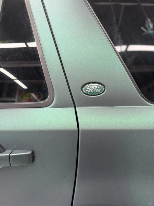 Ultra Matte Green Grey Car Vinyl Wrap review 