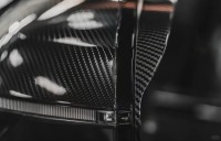 6D Super Gloss Emulational Carbon Fiber Black Car Vinyl Wrap  review 0
