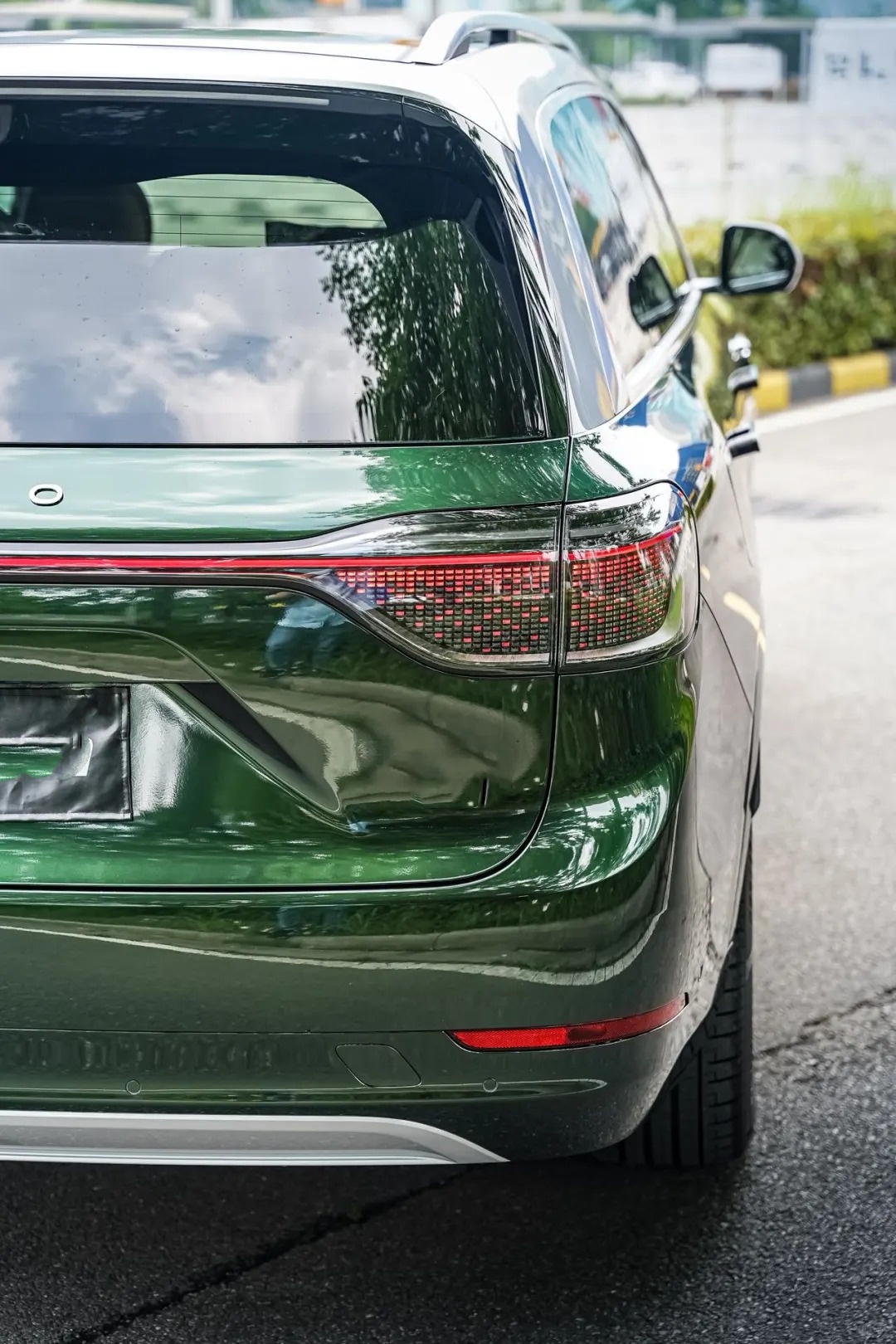 PET Gloss Metallic Midnight Green Car Vinyl Wrap review huybv 02