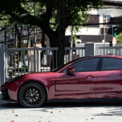 PET Ankara Red Car Vinyl Wrap review dsgf 01
