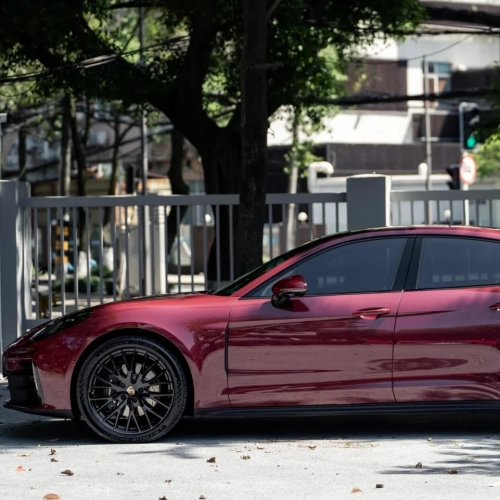 PET Ankara Red Car Vinyl Wrap review 