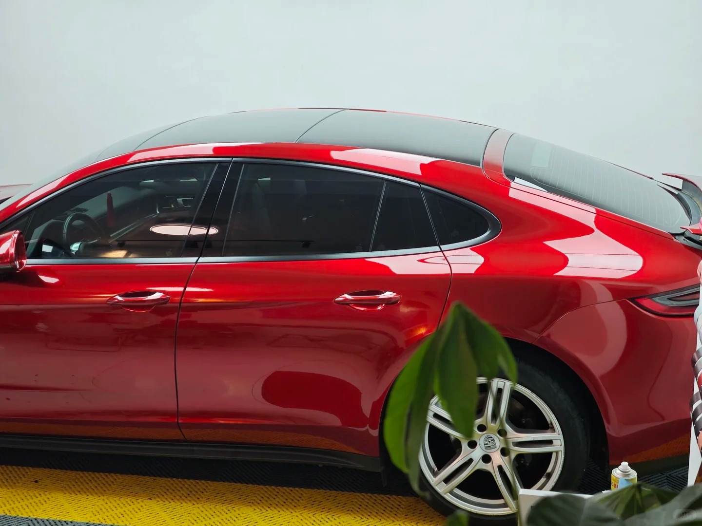 PET Gloss Metallic Cherry Red Car Vinyl Wrap review 1