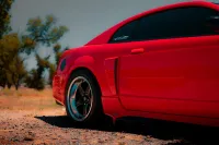 Super Gloss Ferrari Red Car Vinyl Wrap review 1