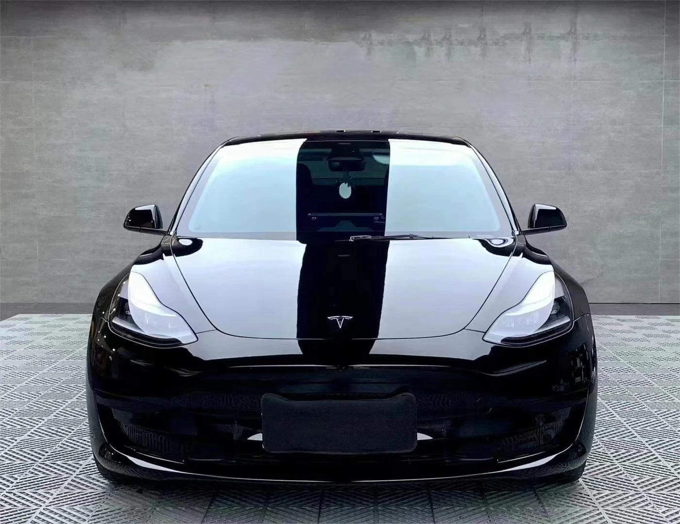 PET Super Gloss Piano Black Car Vinyl Wrap review dsh 02